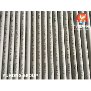 Straight Heat Exchanger Tube ASTM A213 / ASME SA269 TP304 Boiler Tube 8 * 1 * 6M