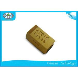 Lightweight Tantalum Polymer Capacitor , 0.47uF Tantalum Capacitor Case C