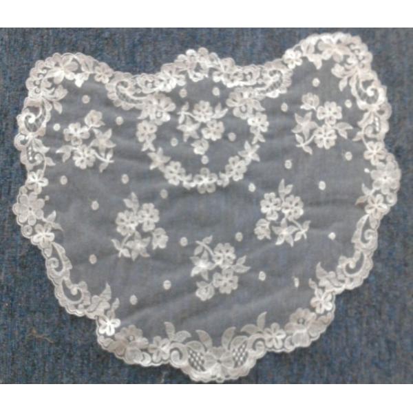 Quality OEM customize design Ivory/White Spanish style veils and mantillas Catholic chapel lace - Small Hot sale wholesale