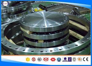 Cheap SCM445 / 50CrMo4 Forged Rings , Diameter 50-1000 Mm Din 1.7228 Steel Forged Rings for sale