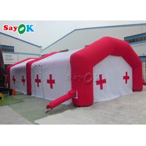 Inflatable Emergency Tent Water - Proof Large Inflatable Medical Tent / Field