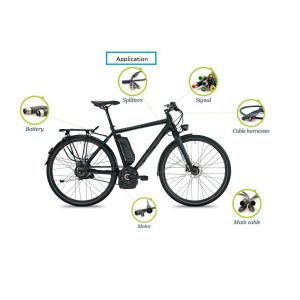 M12 Circular Connector Cable Assembly Overmolding With Pcba Assemblies
