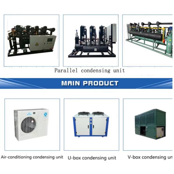 TAG2522ZBR Commercial 6HP Refrigeration Unit Air Cooled R404 Refrigerant Cold Storage Condensing Units