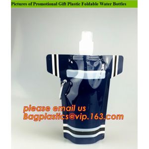 Soft Foldable Water Bags Sports Bottle Drinking Water Bag,500ml Foldable