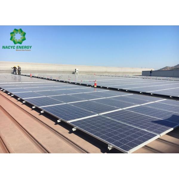 Metal Roof Color Silver Flexibility Solar Roof Mounting Systems Solar Mounting Systems Helios SR Patented And New Style