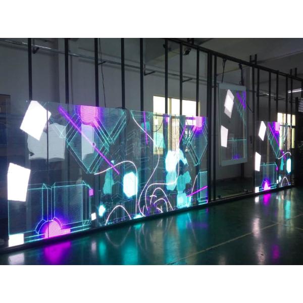 Quality SMD2121 LED Transparent Screen , P6.5mm See Through LED Panel wholesale