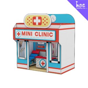 Mini Clinic Role Play Toy for Toddlers Ages 3-8