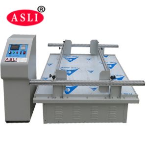 Simulation Of Transport Shaking Tester For Carton Package Furniture And