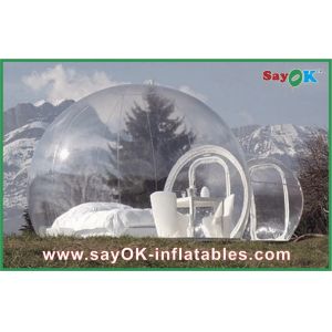 Large Outdoor Inflatable Tent Bubble Transparent Inflatable Camping Tent For 2
