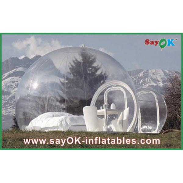 Large Outdoor Inflatable Tent Bubble Transparent Inflatable Camping Tent For 2