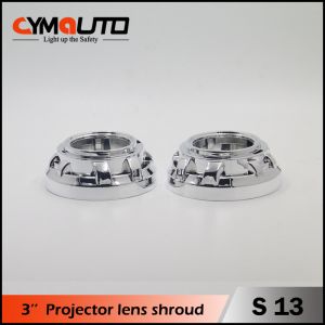 Retrofit Xenon Headlight Shrouds Car LED Projector Lens Shroud