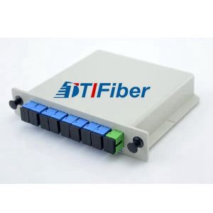 1x8 1x16 PLC Fiber Optic Splitter Box , FC / SC / LC / ST , PC / UPC / APC