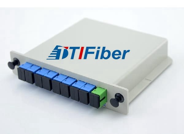 Quality 1X8/ 1x16 Fiber Optic Splitter With SC/UPC Connector / PLC Splitter Module ( Insert Type ) wholesale