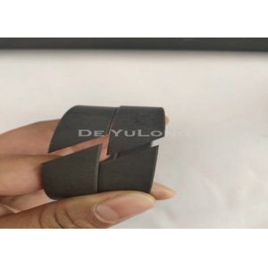 Black Color Hydraulic Cylinder Seals Piston Guide Ring Easy Installation