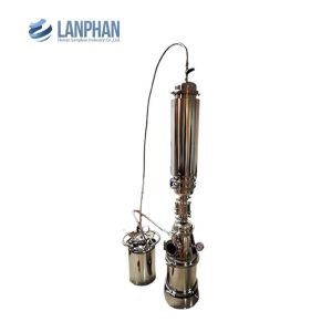 Ethanol Hemp Oil SS304 Closed Loop Extractor Environmental Protection