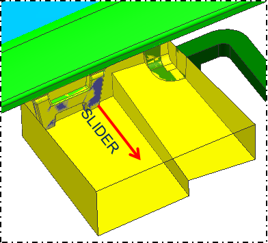 Top Frame Deformable Product Plastic Injection Mould For Automotive Interior