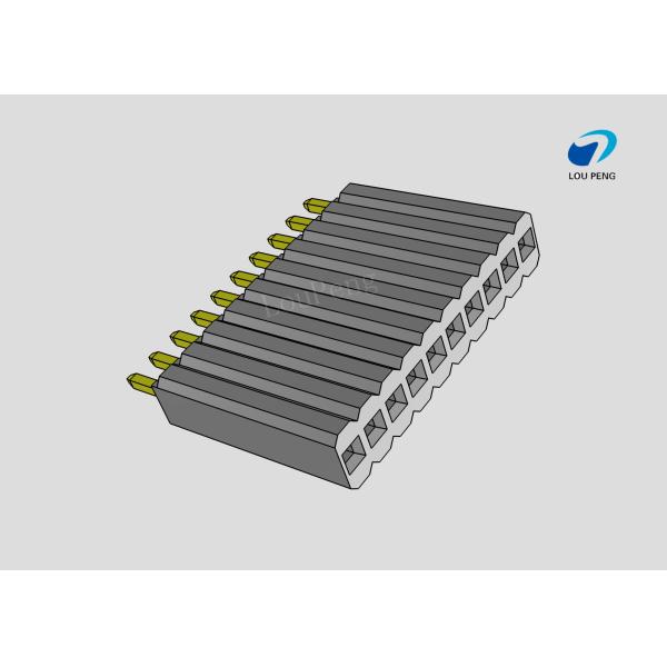 Female header, PCB Mount Receptacle, Vertical, Board-to-Board, 10Pin, 1.0mm