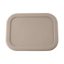 3 Compartment Silicone Lunch Containers , Reusable Silicone Bento Lunch Box Leak