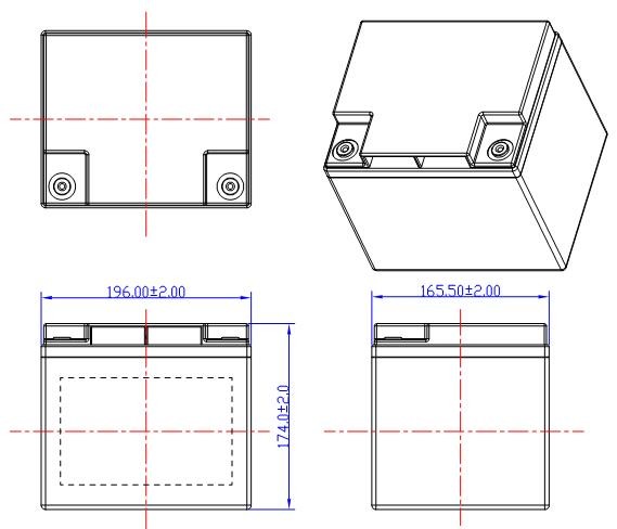 Solar Storage Deep Cycle Lifepo4 Rechargeable Battery 12V 50ah For RV / Camping Cars