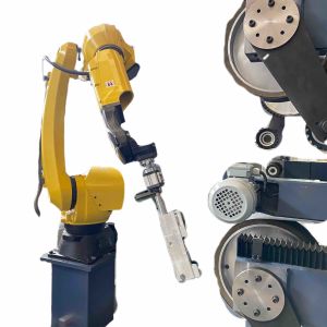 Industrial Robotic Cell For Grinding Surgical Implants