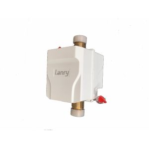 Easy Operation and Low Cost GSM GPRS Ultrasonic Water Meter with blue and white