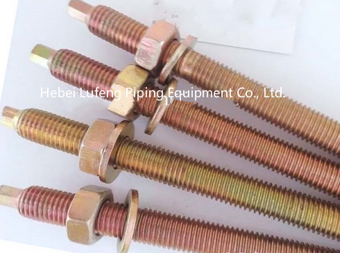 Quality high quality galvanized stud bolt for chemical anchor wholesale