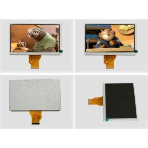 Buy cheap 7 Inch TFT LCD Screen 500cd/m2 High Luminance Color TFT Touch Screen from wholesalers