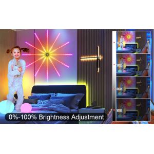 2.4G RF Remote Flexible Led Neon Strip App Control For Bedroom