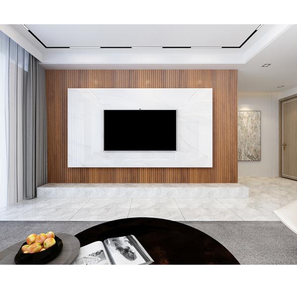 Fireproof Free Sample WPC Fluted Panel With 20 Years Useful Life Guaranteed