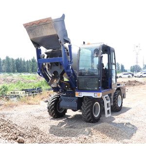 1.8m3 XDEM Self Loading Concrete Mixer Truck Motomixer 78kw