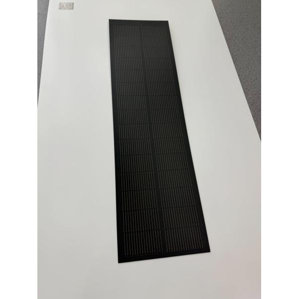 Quality 120W 12V Semi-Flexible Solar Panel for Marine RV Trailer Boat Cabin Van Car Uneven Surfaces Battery Charge Lightweight wholesale