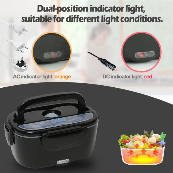 Electric Heating Lunch Boxes Sealing Ring Leak Proof Plastic PP