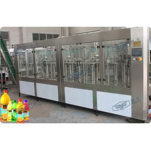 Fully Automatic Monoblock Hot Filling Machine Fruit Juice Processing Equipment 0