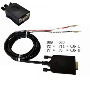 150cm Female DB9 Cable to CAN LIN Bus Interface Adapter For VECTOR PCAN CAN Bus