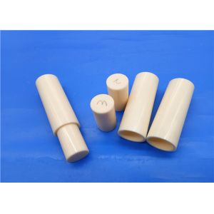 High Strength 99% Al2o3 Alumina Ceramic Plunger Pump / Piston Sleeve Hydraulic Piston Pump