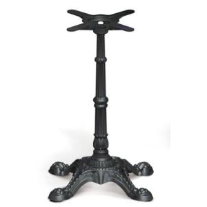 Vintage Table base Fancy base Decorative Base Cast Iron Classic design Table leg