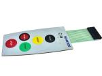 Small LED Light Custom Membrane Switches With Scratch Coating Polycarbonate
