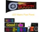 App Control Sign Advertising Rear Window Digital Display with 192x898mm LED Soft