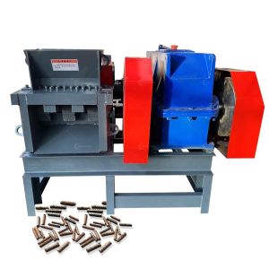 2.5t/h Capacity Automatic Steel Rod Rebar Cutting Machine with 30kw Scrap Bar