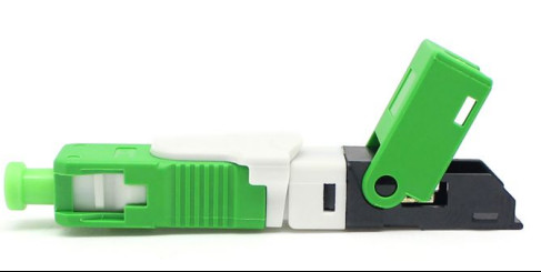 UPC APC Fiber Fast Connector With Drop-off Test ΔIL≤0.3 DB And Impact Performanc