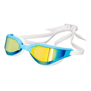 China Electroplated Colorful Unisex Anti Fog Swimming Glasses Swimming Race Goggles on sale