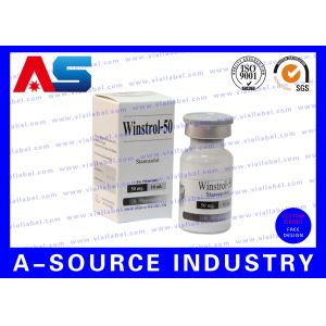 Laser Colorful Peptide Hologram Boxes For Healthcare Packing Embossing / Anti -