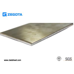 China High Bonding Rate Stainless Steel Clad Aluminum Coil Good Processability on sale