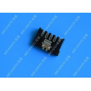 Cheap Female IDC 15 Pin SATA Data Connector , PC Server Locking SATA Crimp Connector for sale