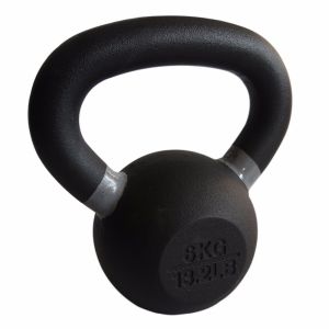 Powder Coating Cast Iron Kettlebell with KG LB