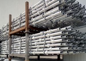 China Metal Cuplock Scaffolding Components Cross Lock Scaffolding System 3.2mm Thickness on sale
