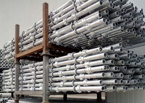 Quality Metal Cuplock Scaffolding Components Cross Lock Scaffolding System 3.2mm Thickness wholesale