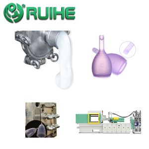 Fast Curing Non - Toxic LSR Liquid Silicone Rubber For Menstrual Cup ROHS