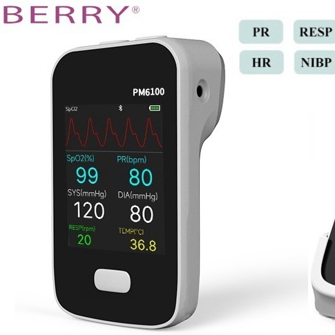 Quality Li Battery Powered Multi Parameter Patient Recorder Spo2 ECG Temp With Audible And Visual Alarm wholesale