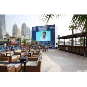 P 5MM waterproof IP65 SMD led display rental WIFI 40000 960*960 cabinet led